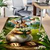 1PC Rabbit Butterfly Extra Large Non-Slip Floor carpet, Office, family, bedroom, Studio - Large Area Rug,Longlasting Material-K0335