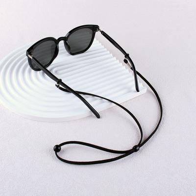 Adjustable Suede Eyeglass Chain 70cm Anti-Slip Anti-Lost Glasses Holder Lanyard Fashion Glass Strap Daily Use Multiple Colors
