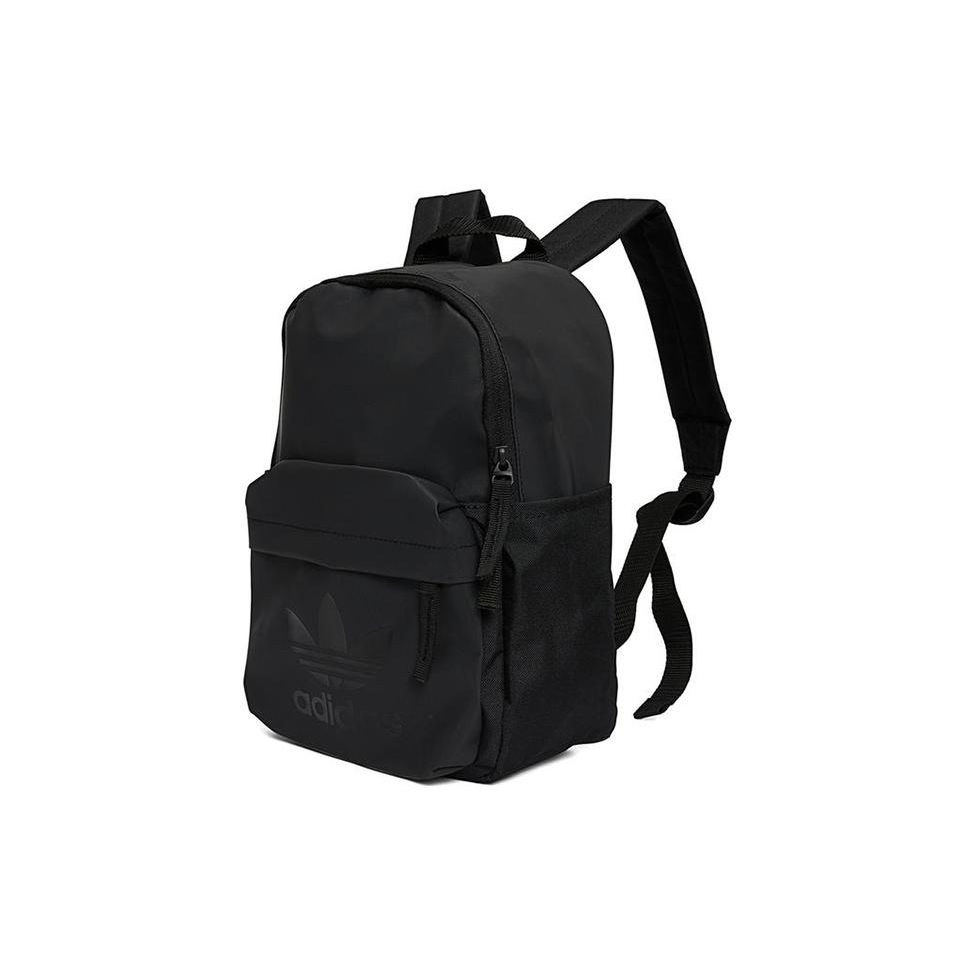 Adidas Originals Classic Large Logo Simple Fashion Backpack Unisex Backpack Black HD7218