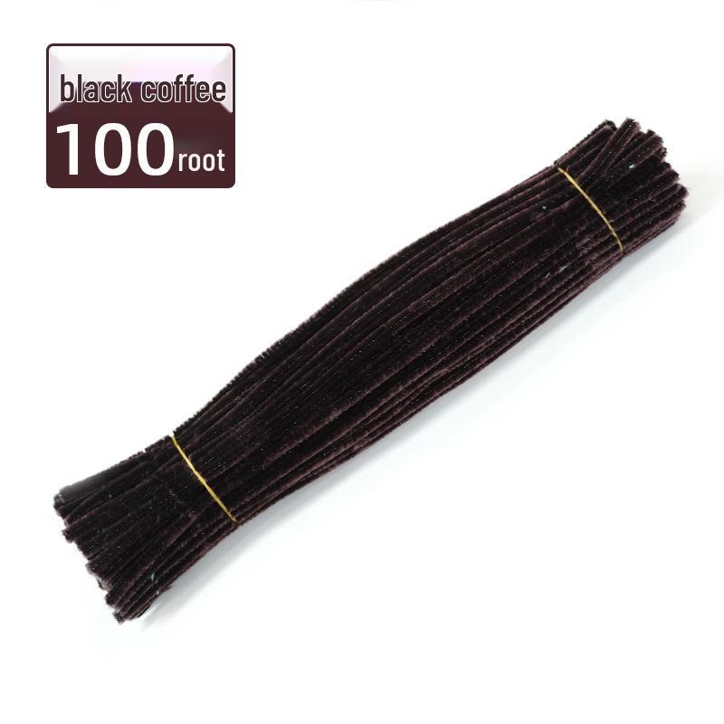 Youyou Tiger Twist Stick Handmade Super Soft Chenille Stems Educational Craft Materials for Macarons