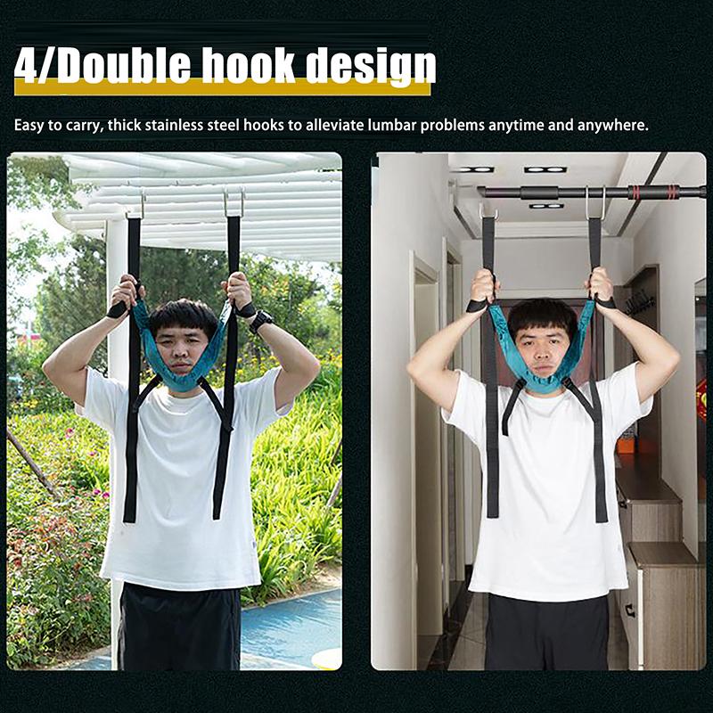 Hanging Neck Stretching Cervical Spondylosis Treatment Device Cervical Spine Orthosis Traction Frame Cervical Neck Traction Belt
