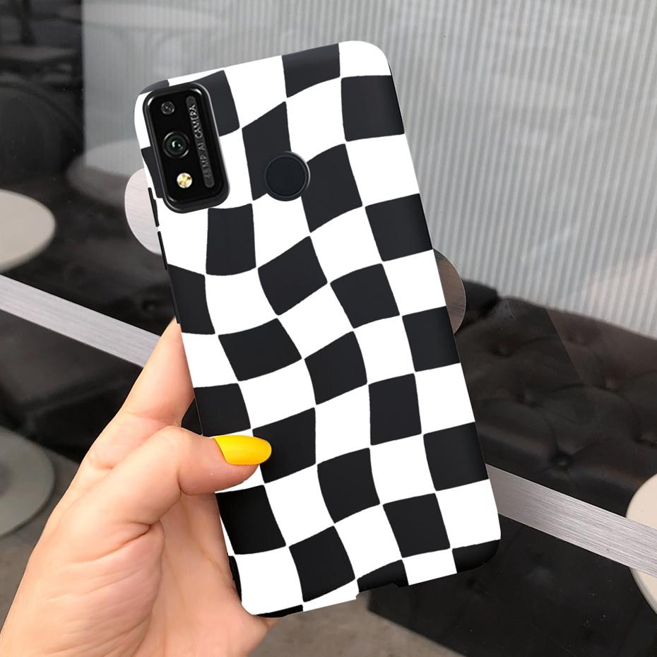 For Honor 9X Lite JSN-L21 Phone Case Honor 9X STK-LX1 Lovely Printing Macaroon Silicone Soft Cases Cover For Honor9X 9 X Lite