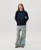 AMES-WORLDWIDE 52 Jacquard Sweater Navy(Am2Efuk600A)