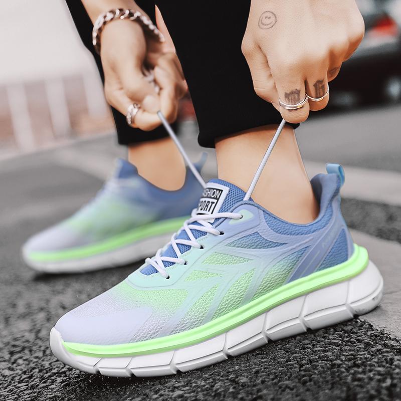 Men's Tennis Sports Running Shoes Young Male Students Walking Running Casual Sneakers Hiking Travel Footwear