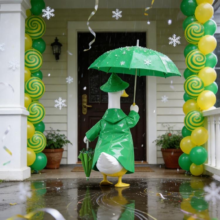 Hydrous Resistant Geese Clothing 3 Pack Collection Garden Geese Costumes Great For Outdoor Decors And Pet Store Displays