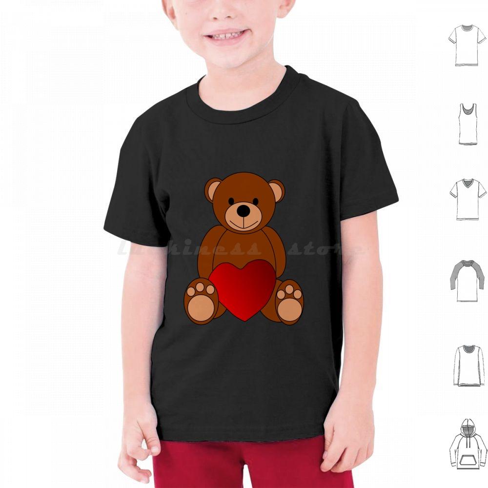 Teddy Love T Shirt Men Women Kids 6xl Teddy Love Bear Teddybear Valentine Valentinesday Red Indianred Indian Brown Toy Toys