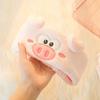 Elastic Women Shower Hairband Face Washing Headband Cute Piggy Plush Face Wash Hairband Home Makeup Headband