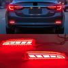 For Mazda 6 Atenza For Mazda 2 DY For Mazda 3 Axela Mazda 5 with Dynamic Turn Signal LED Rear Bumper Reflector Brake Stop Light