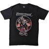Maglietta Ufficiale Fleetwood Mac Rumours da Uomo Grigio Carbone Vintage Fleetwood Mac