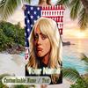 Billie Eilish Beach Towel, Personalized Custom Name Text, Quick Dry Large Absorbent Towel For Beach Pool