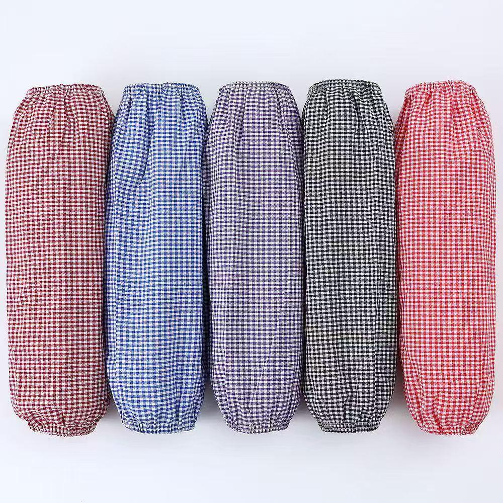 Унисекс Хлопковые Рабочие Нарукавники 2025 - Защитные, Свободные Длинные Рукава для Взрослых вино красного