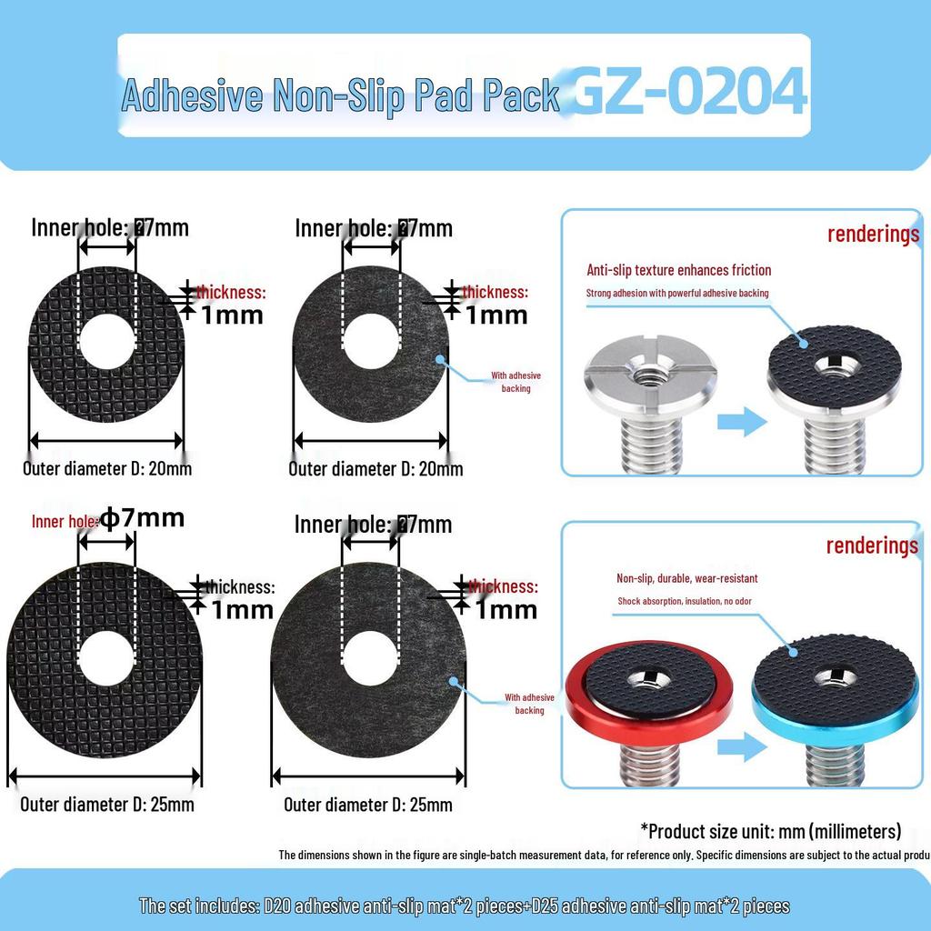 Stainless Steel 3/8 to 1/4 Pan Tilt Tripod Adapter with Dual Hole Conversion Nut