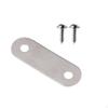 Frame Connector Bracket, Metal Corner Plate, sturdy Fixing, Furniture Repair Silver 1 1.5x4.6cm