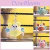 Adorable Cartoon Crab Plush Toy Mini Cute Keychain Soft Stuffed Animal Charm