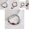 Elegant Handmade Ceramic Bead Bracelet New Chinese Style Unisex Couple Jewelry