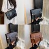 Vintage Forest Style Pu Backpack With Durable Construction For Casual Travel