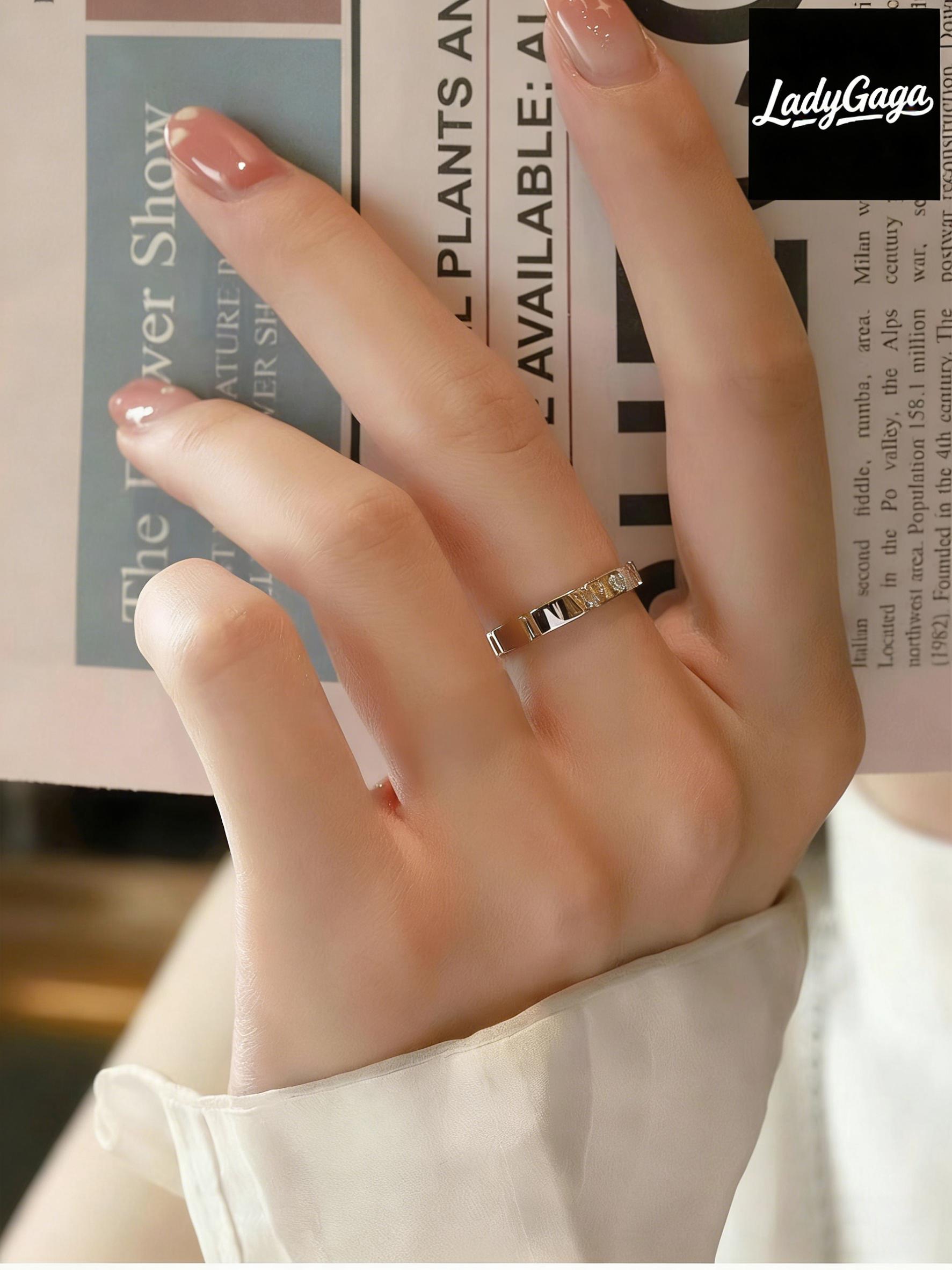 

Открытое кольцо Дыхание младенца One Size серебряный