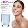 Portable 30-Count Denture Cleaning Tablets Deep-Cleaning Denture Cleanser Daily Denture Care Antibacterial & Odor-Eliminating