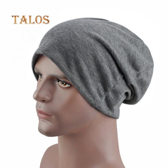 Fashion Men's Women's Solid Color Slouch Hip-pop Beanie Baggy Knit Hat Ski Girls Hats