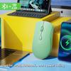 Souris sans fil Bluetooth avec souris USB Rechargeable pour ordinateur portable PC souris de jeu Gamer 2.4 GHZ