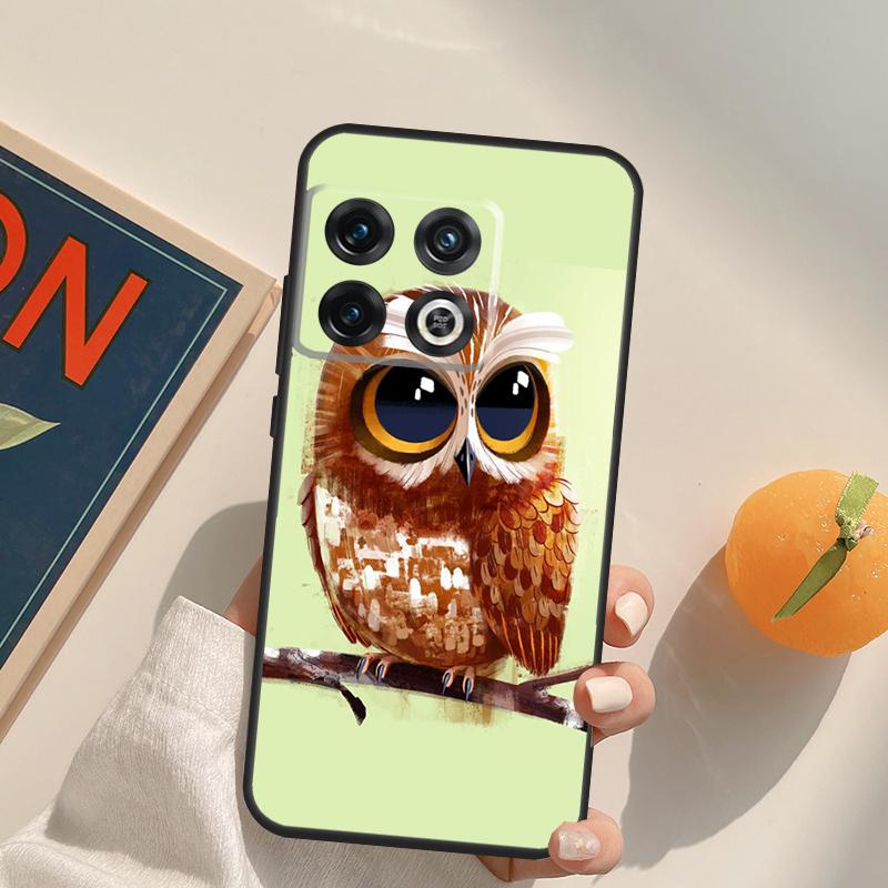 

Cute Owl Cartoon Case For OnePlus 15 13 12 11 13R 12R 10T 8T 13T OnePlus Nord 5 CE 3 2 4 Lite N20 N30 Cover OnePlus Nord N30