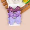 3PCS Colorful Hair Bows with Clips Cute 3'' Glitter Hair Bws Hairpin Barrettes Hair Clip Headwear Children Kids Hair Accessories