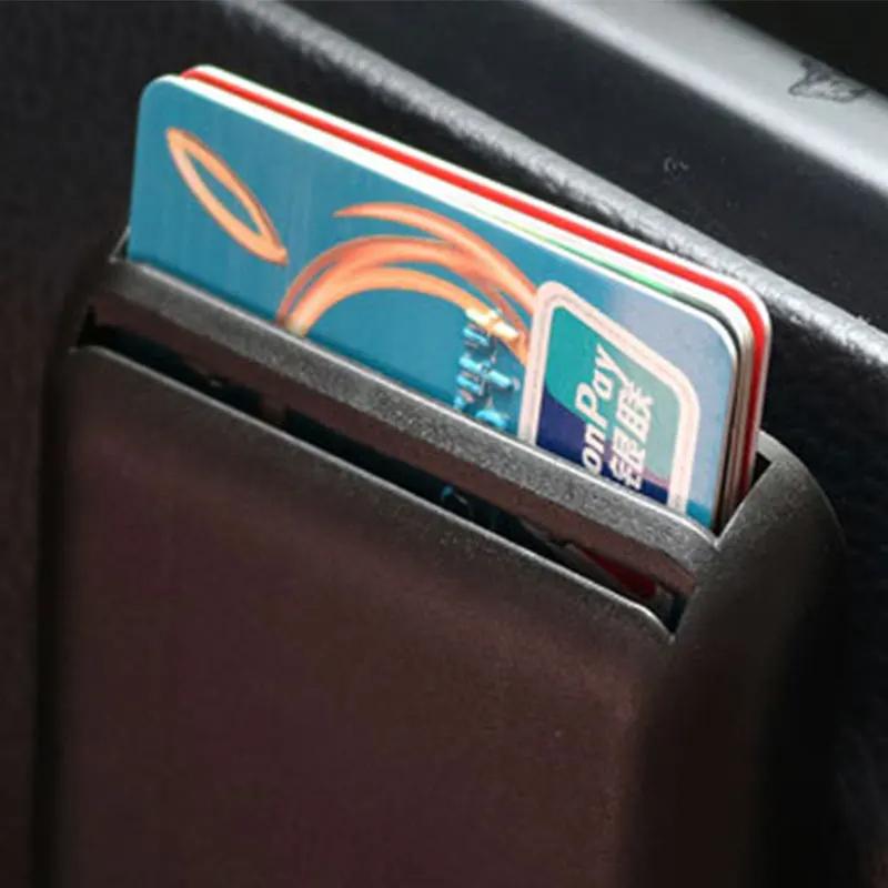 Auto Handy Ablagebox Auto Autositz Karten Organizer Universeller Spalt Hängender Aufbewahrungshalter für Telefon Autozubehör