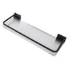 Floating Shelf Space Aluminum Acrylic Wall Mounted Decorative Storage Shelf for Kitchen Bathroom