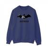 DC Comics Mens Batman Black Stare Logo Sweatshirt