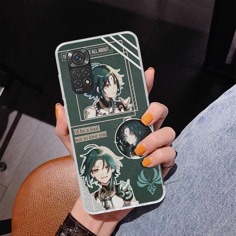 Xiao Genshin Impact Phnoe Case for Phnoe Case for Xiaomi Redmi Note 15 14 14S 13 Pro Plus 12 12S 11S 11E 10S 10 11T 5G Unique Co