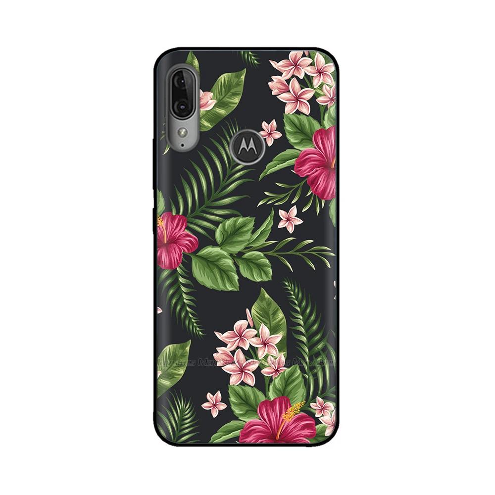 For Moto E6 Plus Case Soft Black Silicone Phone Back Cover For Motorola Moto E6 Play E6s 2020 MotoE6 Plus Case Cover Coque Funda
