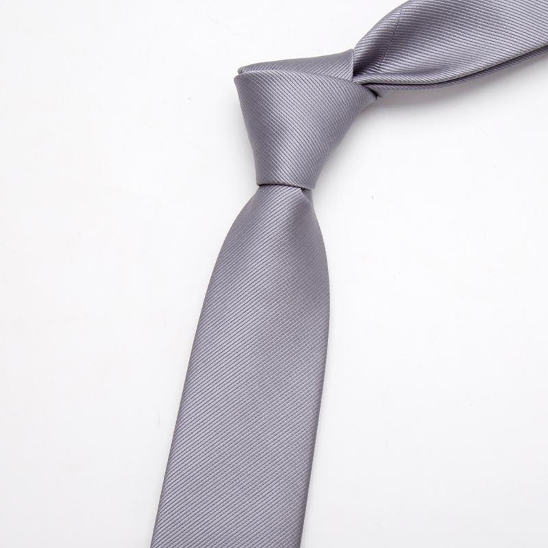 Black Colors Zipper Tie Handmade High Quality Necktie Skinny 6CM Men Ties for Man Women Jacquard Cravat Business Party Corbatas