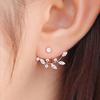 1 Pair Women Earrings Attractive Jewelry Gift Mini Women Rhinestone Ear Studs for Wedding