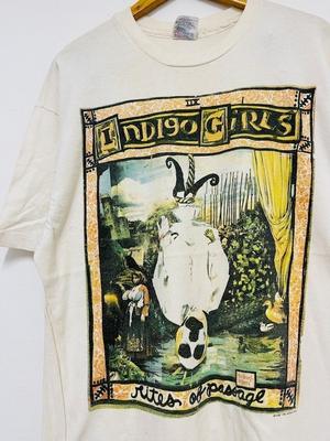 VTG 90s Indigo Girls Band 992 Folk Music White S To 5XL T-Shirt CK678