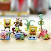 Spongebob Squarepants Patrick Star Squidward Pvc Figure Toy Set For Children 8pcs/lot