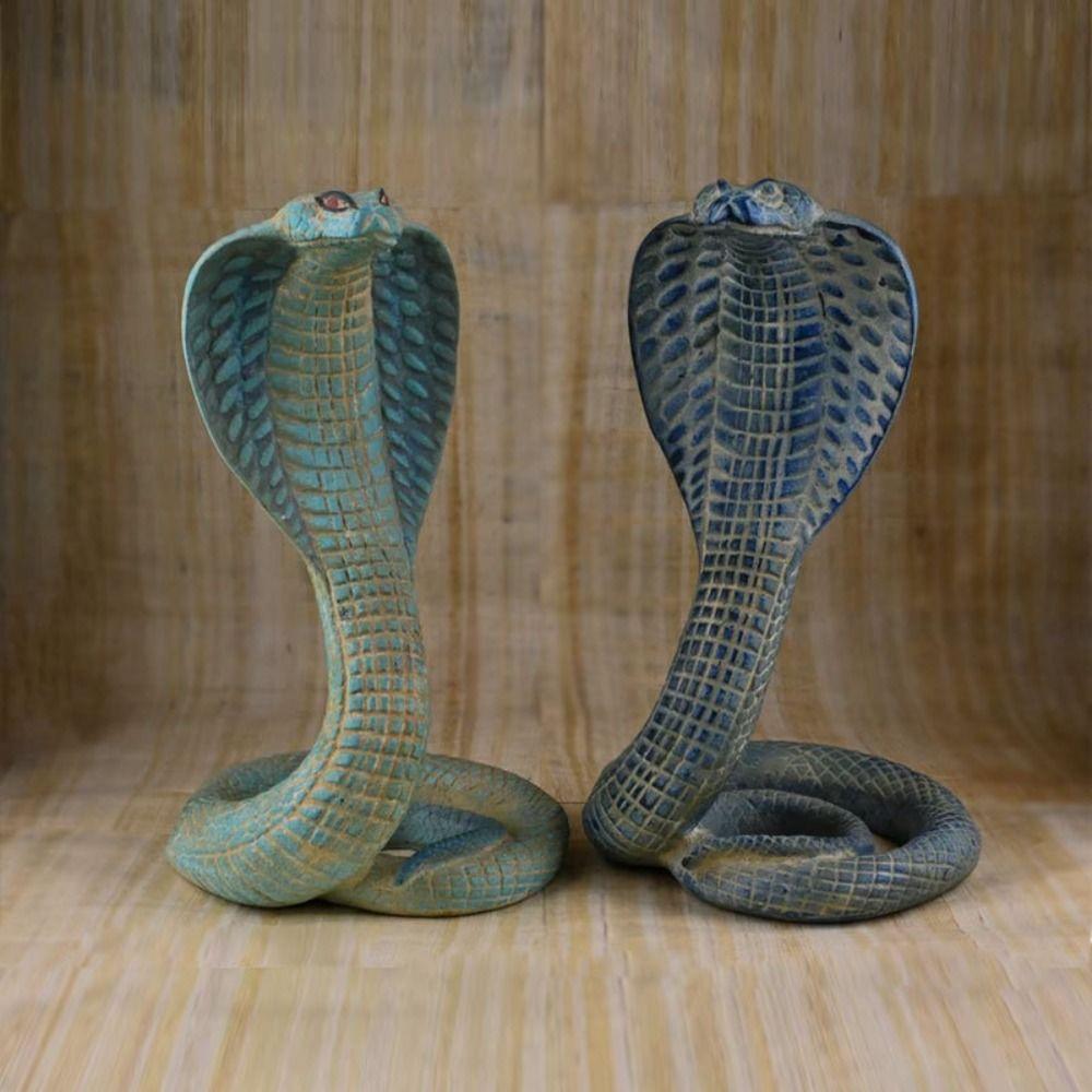 

Snake 3D Cobra Model Toy Scales Animal Simulation Model Simulated Cobra Figure Car Decoration чорний