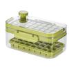 64 Grid Ice Mold Box One-button Press Type Square Ice Cube Tray Household Fruit Ice Cream Maker with Lid Kitchen Accessories