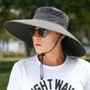 Men's 15CM Big Wide Brim Fisherman Hat Outdoor Waterproof Sun Hat Mountaineering Cap Fashion Hat Fishing Hats
