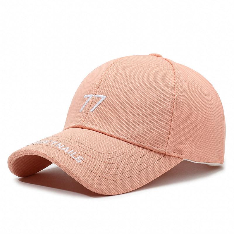 New Versatile Baseball Cap Letter Embroidery Hardtop Spring and Autumn Cap Outdoor Sports Shade Sunscreen Men's and Women's Hats