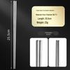 Xihe Pure Titanium Portable Anti-mold Square Chopsticks