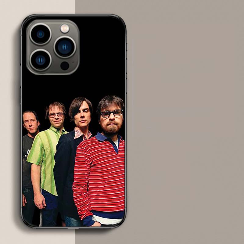 

Band W-Weezer Phone Case For Iphone 17 Air 15 Pro 14 Plus 16 Pro Max 17E 16E 12 13 Mini 11 Cover Cute Fundas iPhone 17 AIR