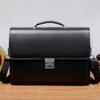 MDNG Men's PU Leather Laptop Briefcase