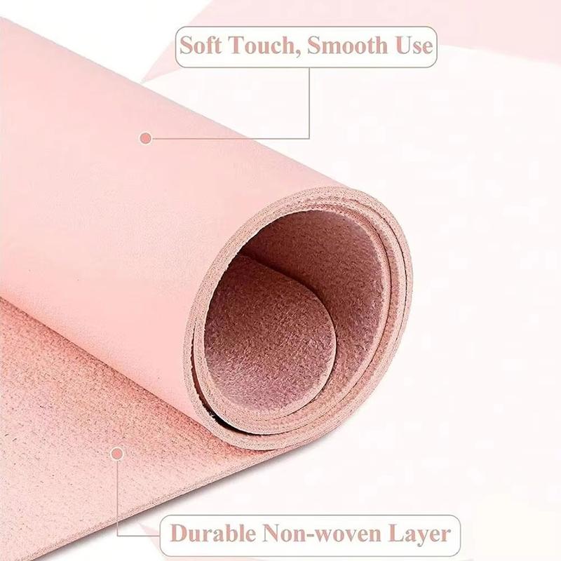 Skládací podložka na stůl pro nail art, PU kůže, podložka na studiový stůl, polštářek pod ruku pro nail art, vodotěsná podložka pod opěrku ruky, odolná proti poškrábání a špíně, snadné čištění