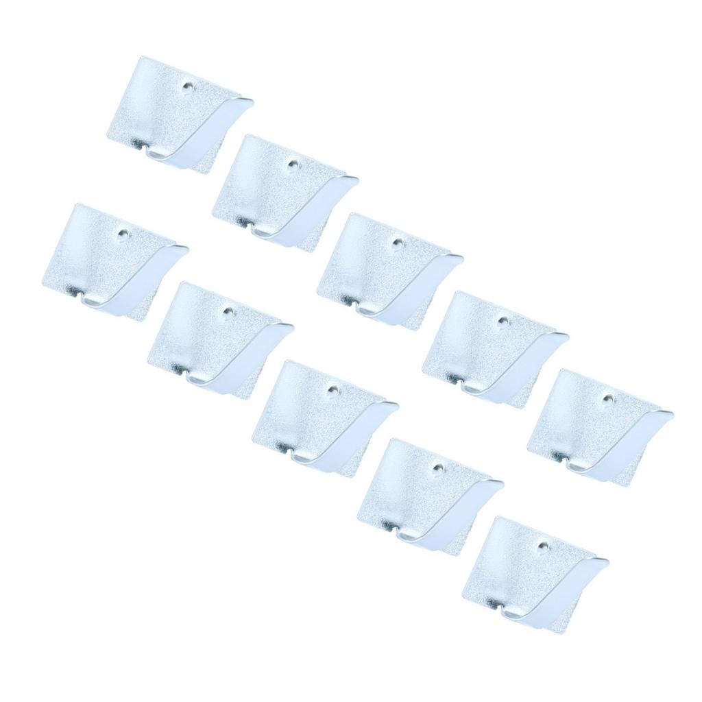 10Pcs Cable Clip Fireproof Versatile Adhesive Cable Organizer Wire Clip for Home Factory Office