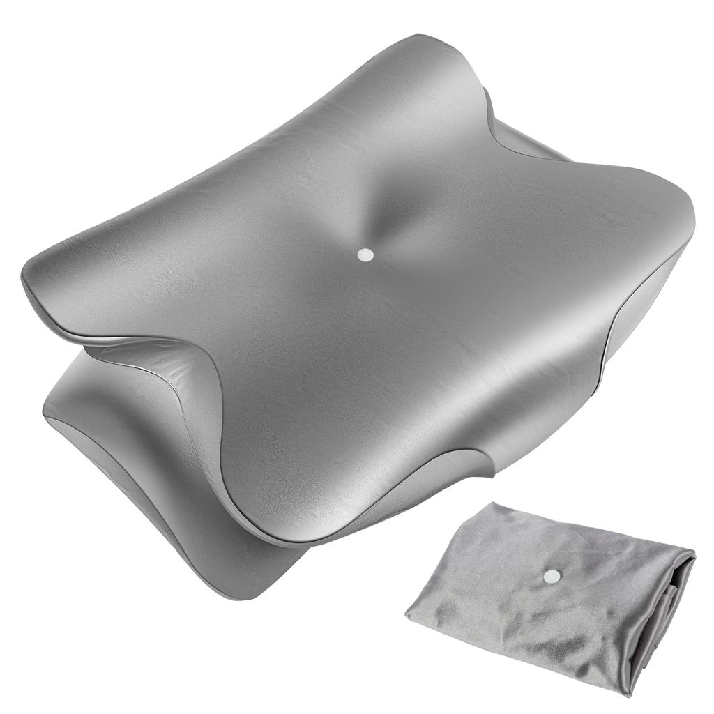 Butterfly Shaped Contour Pillow Cover with Zipper Closure Soft Smooth Cervical Neck Pillowcase Bedding No Filler Included