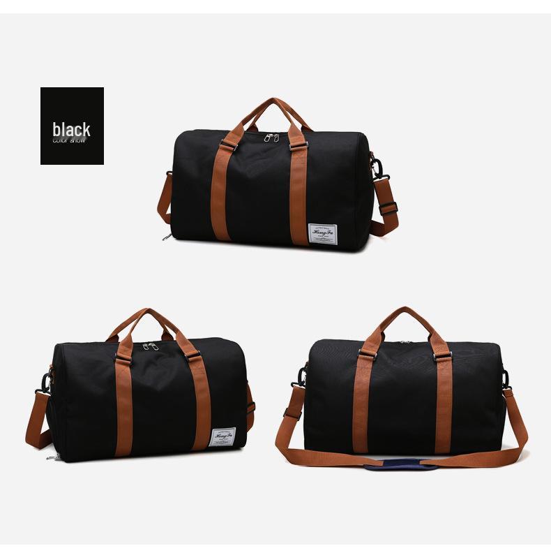 Oxford Cloth Large Capacity Travel & Sports Fitness Bag - Shoulder, Crossbody, Handbag, Carry-on, Storage