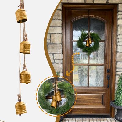 Handicrafts Shabby  Rustic Metal Hanging Giant Cow Bells