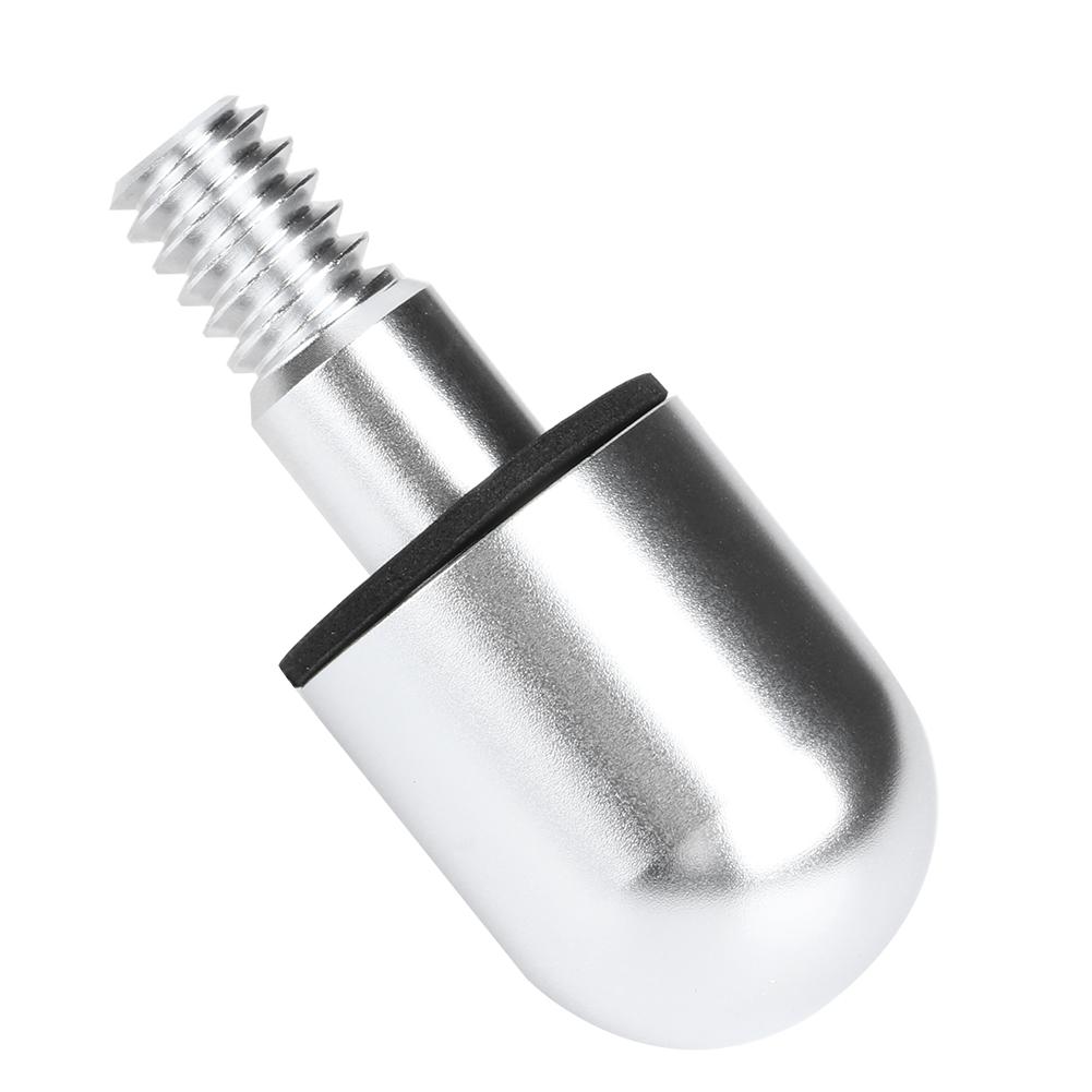 Car Front Bumper Round Nail Guard Anti Collision Protector Fit for Benz SmartSilver