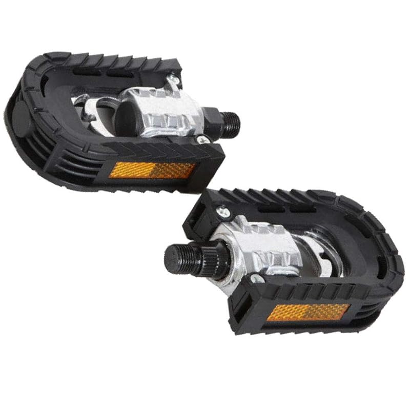 

morytrade bicycle folding pedal mini velo bicycle parts folding Folding (black)