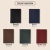 A4 Leather Notebook Diary Memo Pad Rhodia Holds 2 with Pen Holder and Pocket Cover, Cover, Cover, Cover, Notebooks, (Black)